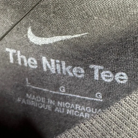 New York Giants T-Shirt Men Large Gray Graphic Short Sleeve NFL The Nike Tee NEW